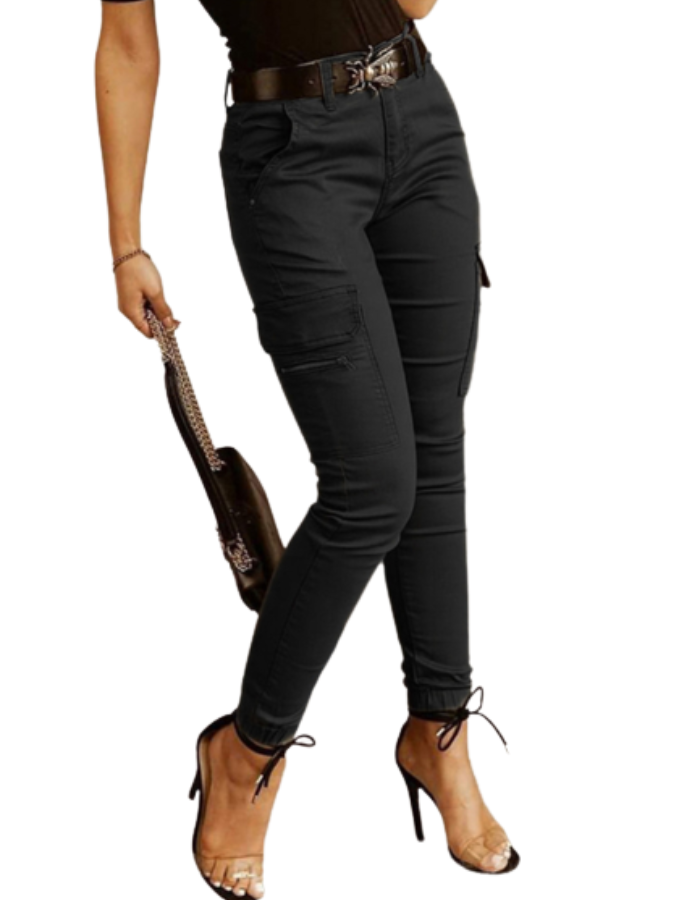 SHOPIQAT Ankle Cargo Pants - Premium from shopiqat - Just $8.500! Shop now at shopiqat